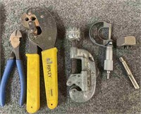 Assorted tool lot: Blue Point side cutting pliers