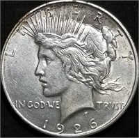 1926-D Peace Silver Dollar BU from Set
