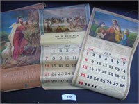 3 calendars 1945, 1946 & 1951