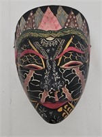 142D Wood Balinese Decorative Mask