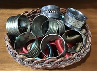 ASSORTED NAPKIN RINGS