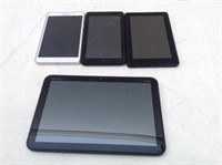 (4) Tablets  Readers or Nooks  No Testing