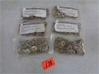 6 Pack of 100 3/8" Lock Washers
