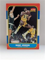 1986 Fleer Magic Johnson #53