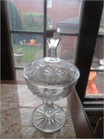 lidded candy dish
