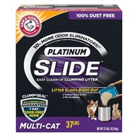 Arm & Hammer Platinum Slide  Cat Litter 37lb