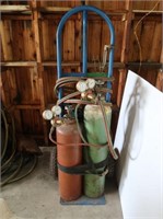 Oxygen Tank and Acetylene Tank