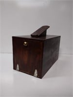 Vintage Wooden Shoe Shine Box/Stand