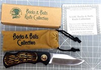 Bucks and bulls knife collection Pocket knife