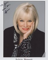 Musician Sylvia Bennett signed photo