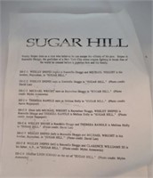 (9) 35 MM "Sugar Hill" Film Slides.