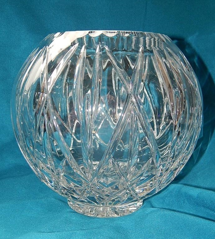 Crystal Rose Bowl Vase #2