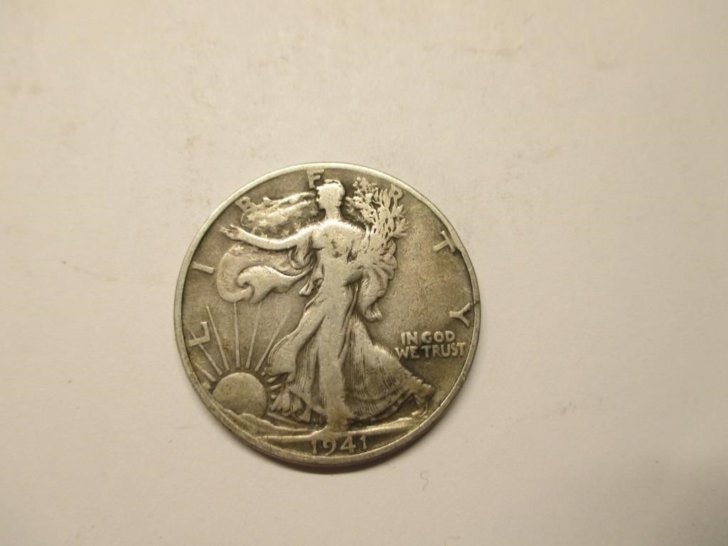 1941 Walking Liberty Half Dollar