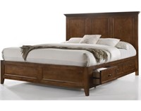 1 Intercon San Mateo Queen Storage Bed Frame