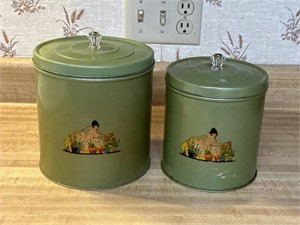 vintage canisters