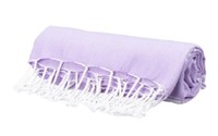 72x38" Thin Turkish Towel, Lavender