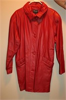 Ladies Red Coat Medium