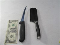 (2) PamperedChef & Victorinox Knives