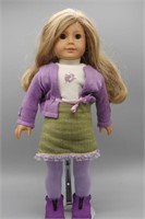 19" American girl doll, no shoes