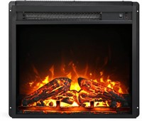 WAMPAT 18'' Electric Fireplace 1400W