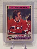 Ken Dryden 1977/78 All-Star Card NRMINT +
