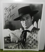 Autographed Photo Western Actor, Hugh O'Brien