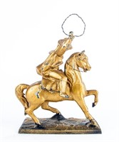 Buffalo Bill Cody And Horse Souvenir Statue