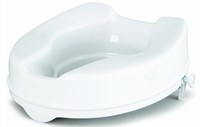 RAISED TOILET SEAT 2", WHITE $58