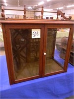 Oak Tabletop Display Case