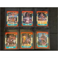 (27) 1986 Fleer Basketball Cards Nice Shape