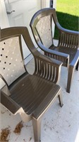 C13) 2 OUTDOOR PATIO CHAIRS