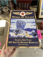 WINGS OF TEXACO 1927 FORD TRI MOTORED MONOPLANE