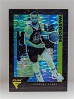 2020-21 Panini Flux Black Prizm Stephen Curry #55