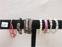 ASSORTED COSTUME BRACELETS