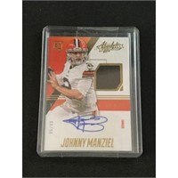 2014 Johnny Manziel Auto Jersey Card 95/99