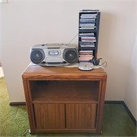 Sony CD Player, CD’s, TV Stand