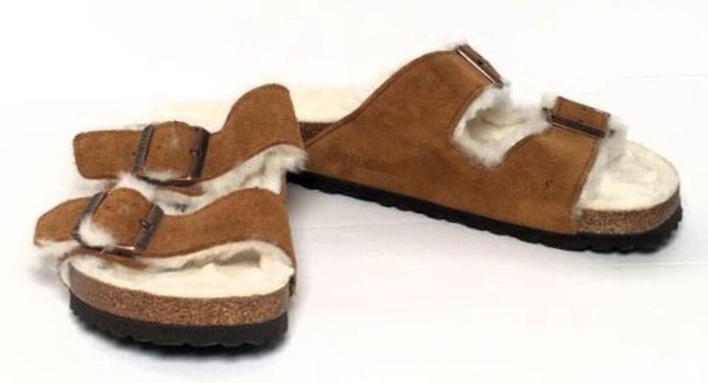 Birkenstock Fur Lined Sandals