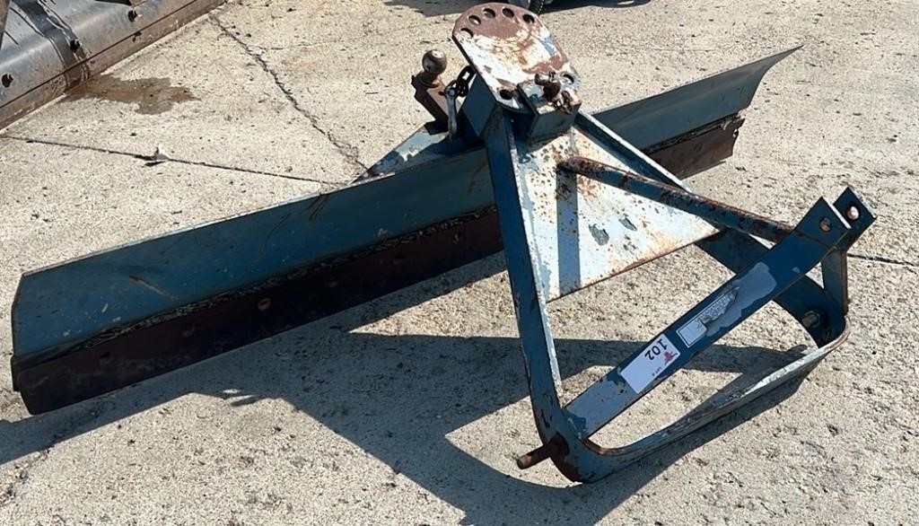 Ford 6FT 3-Point Hitch Rear Blade.