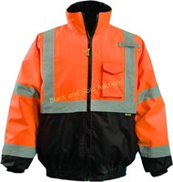New OccuNomix High Visibility 2-n-1 Quilted Bomber