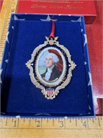 Vintage George Washington Christmas ornament DAR