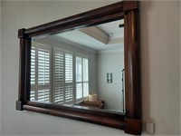 Beautiful Solid Wood Framed Mirror