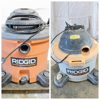 2 Ridgid 6gal. & 12gal. Wet/Dry Vac's