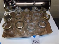 Small mouth Quart canning jars