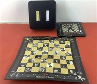 Elvis collector's edition checkers & tic tac toe