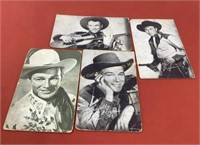 (4) Roy Rogers lobby cards