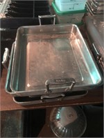 3 Stainless Roasting Pans