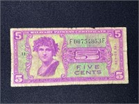 SERIES 541 FIVE CENT MILITARY