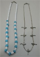 SW Sterling Silver & Turquoise Necklaces