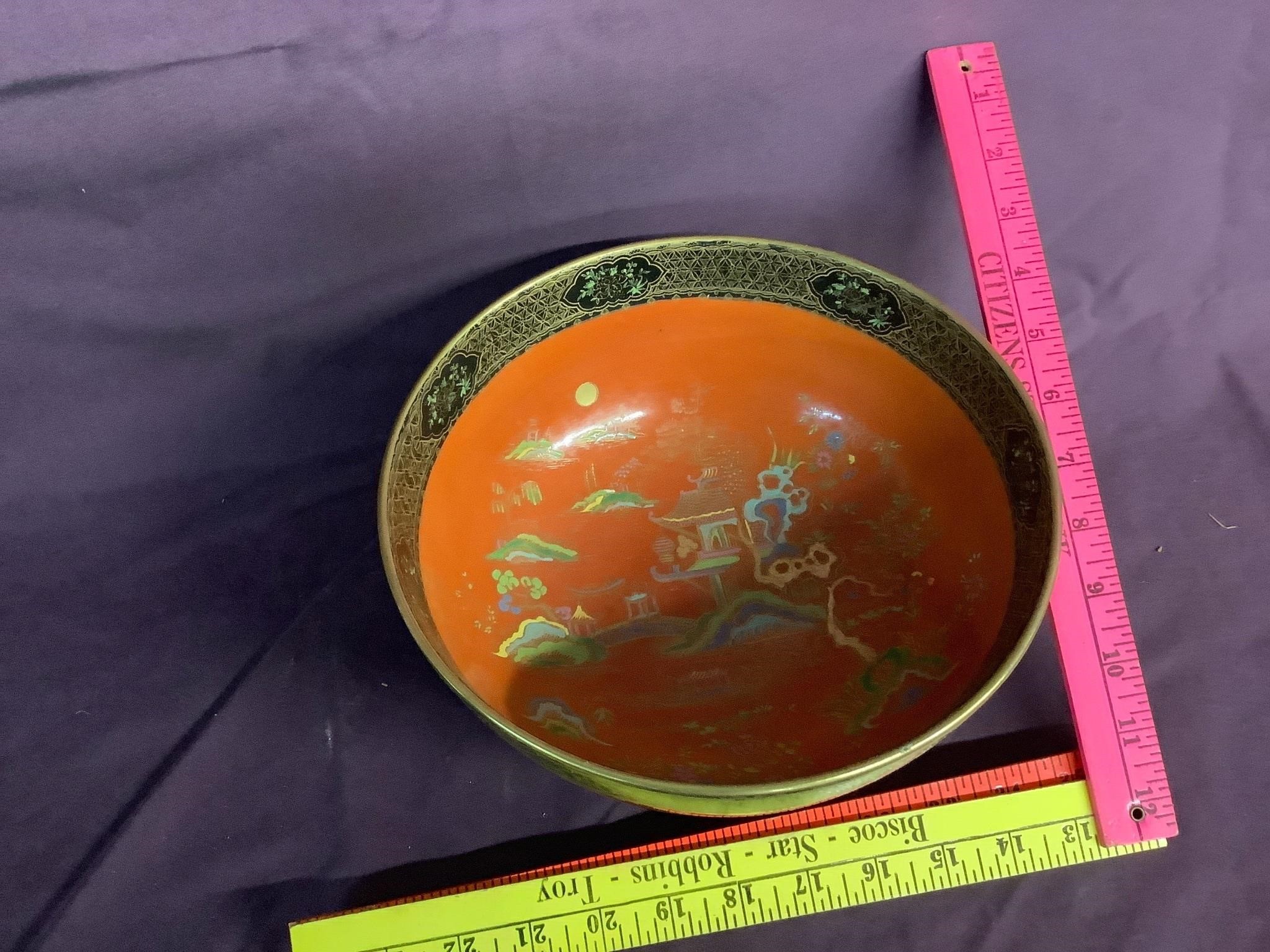 9” lawleys oriental bowl