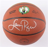 Autographed Larry Bird Celtic NBA Basketball